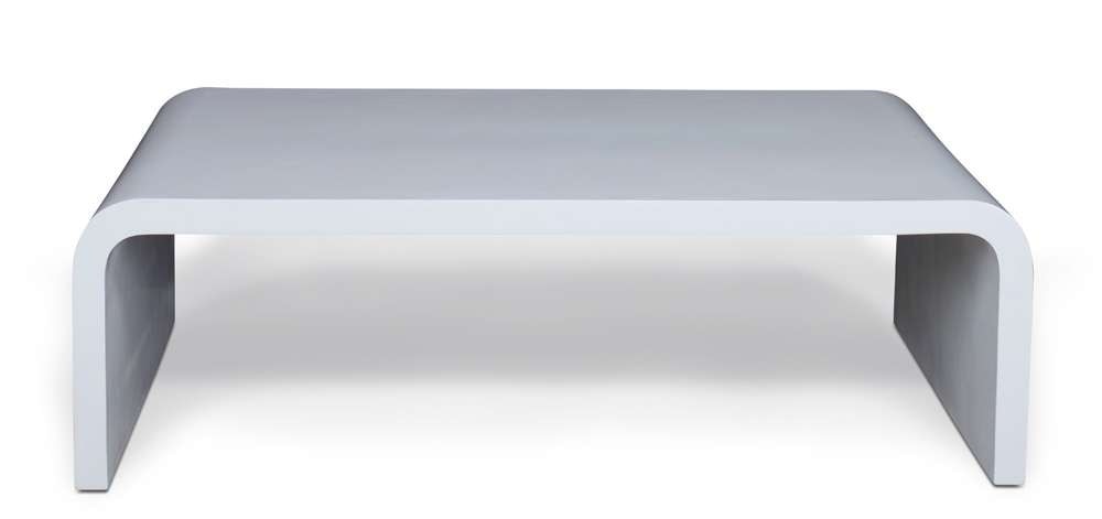 Century Furniture - Carrier and Company Outdoor Gloss White Mark Outdoor Cocktail Table - C7-D89-3139 veiw 2