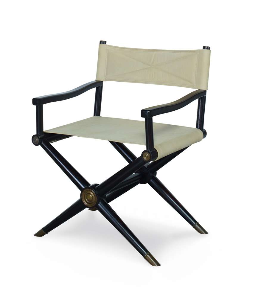 Century Furniture - Century Trading Company Coconut, Black Minnelli Chair - PLR-18201-COCONUT veiw 1