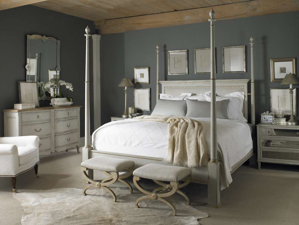 Century Furniture - Monarch - Madeline Poster Bed - Queen - MN5498Q veiw 4