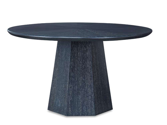 Century Furniture - Curate Black Cerused Newlin Round Dining Table - CT6045 veiw 1