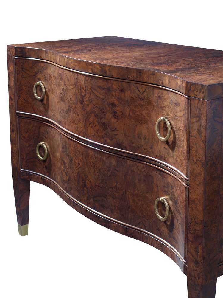 Century Furniture - Monarch Brown, Brass Osborne Chest - MN5877 veiw 3