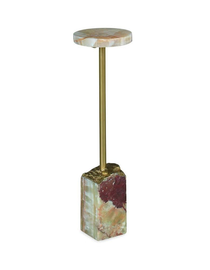 Century Furniture - Grand Tour Furniture Brass, Crystal Phoebe Spot Table - SF6182 veiw 1