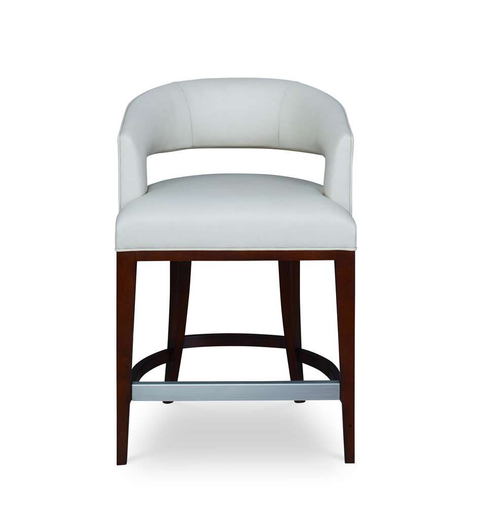 Century Furniture - Century Trading Company White Rita Counter Stool - PLR-18052C-FOSSIL veiw 2