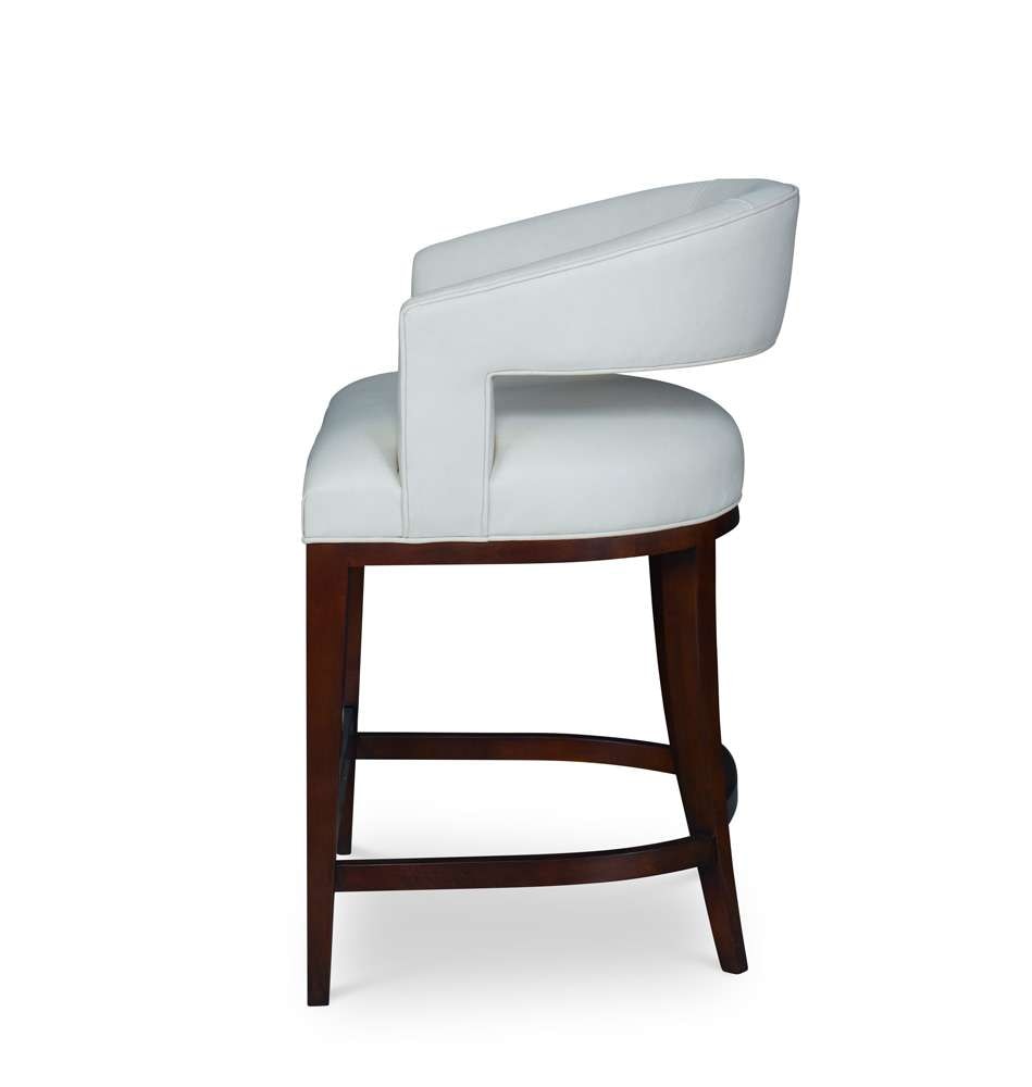 Century Furniture - Century Trading Company White Rita Counter Stool - PLR-18052C-FOSSIL veiw 3