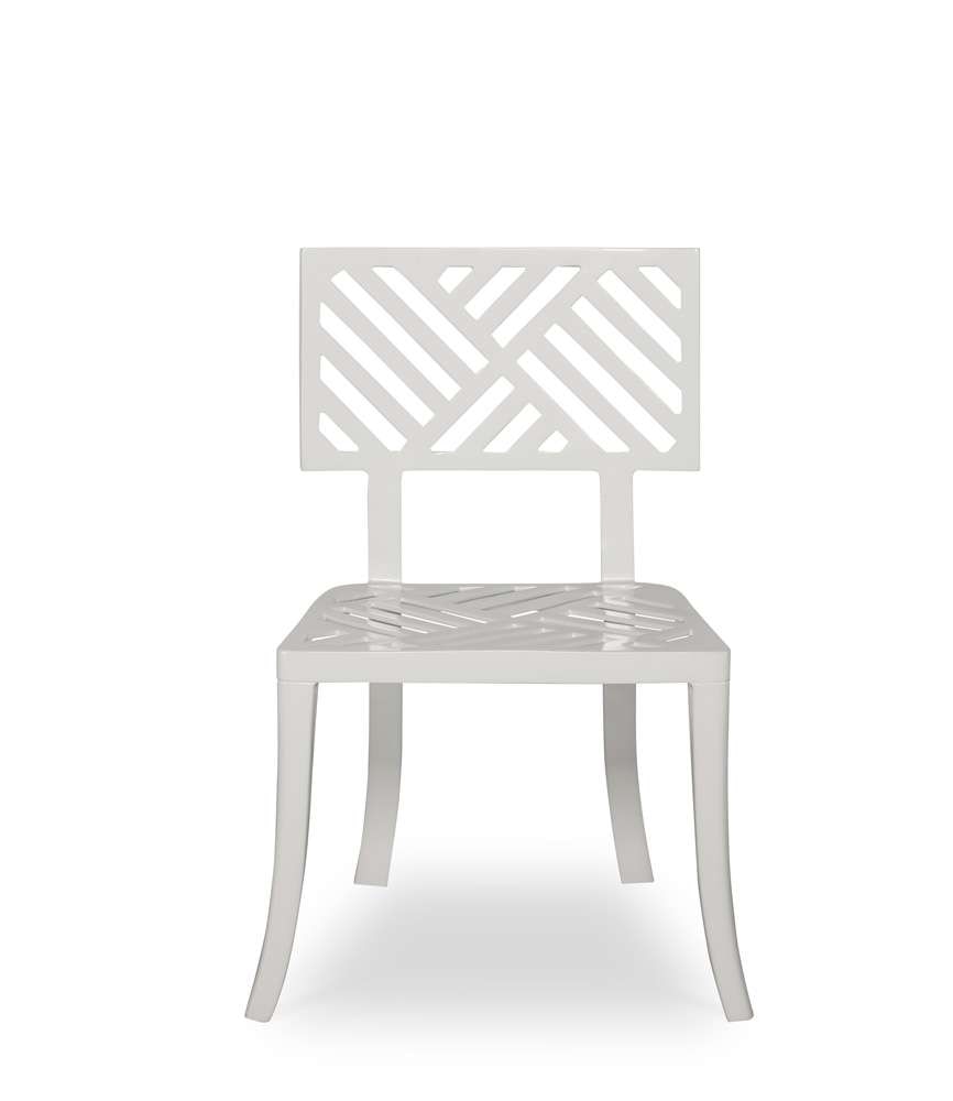 Century Furniture - Carrier and Company Outdoor Cloud White Sloan Outdoor Dining Side Chair - C7-D79-4008 veiw 1