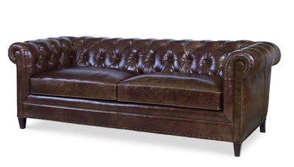 Century Furniture - Sorenson Tufted Sofa - PLR-9802-COFFEE veiw 1