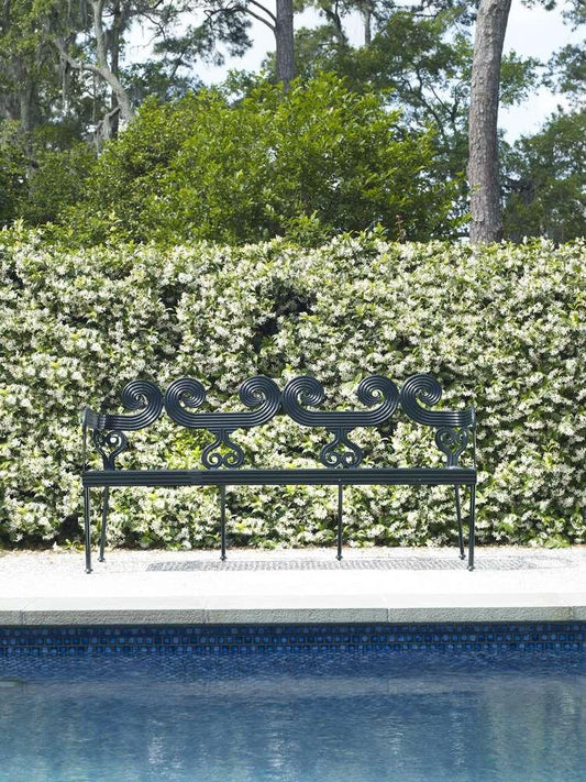 Century Furniture - Thomas OBrien - Augustine Scrolled Bench - AE-D41-41 veiw 2