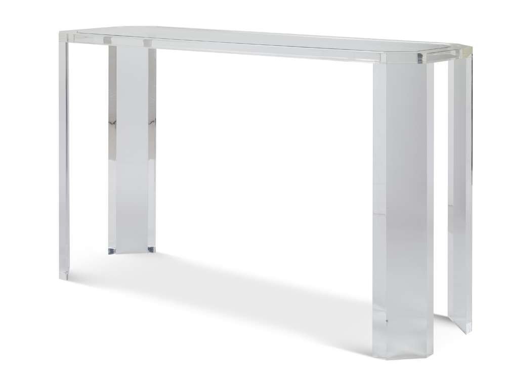 Century Furniture - Thomas OBrien - Phoenix Console Table - Glass Top - AEA-714-1 veiw 1