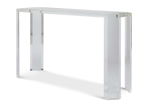 Century Furniture - Thomas OBrien - Phoenix Console Table - Glass Top - AEA-714-1 veiw 1