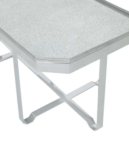 Century Furniture - Thomas OBrien Polished Nickel Truly Gallery Tray Coffee Table - AEA-616 veiw 2