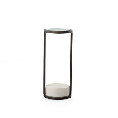 Century Furniture - Vista Spot Table - Polished Brass - SF6118 veiw 1