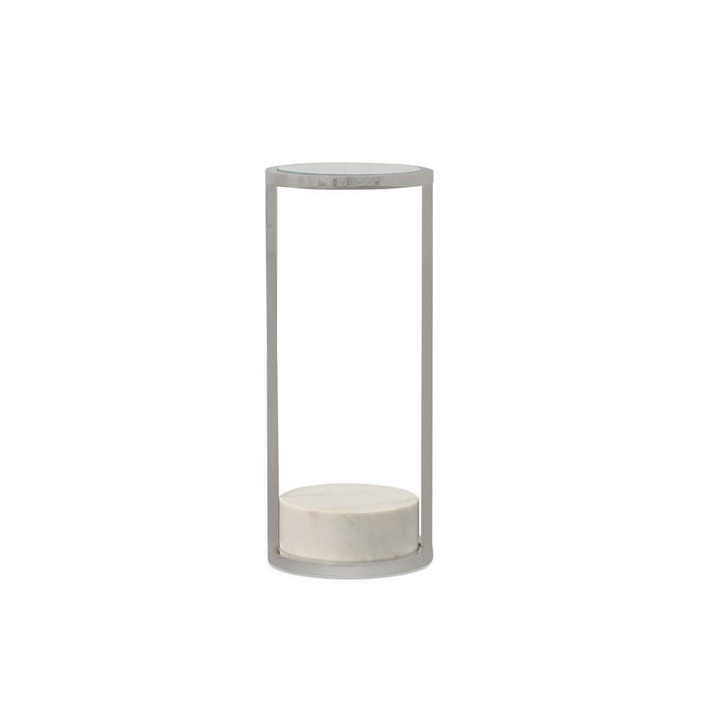 Century Furniture - Vista Spot Table - Polished Nickel - SF6120 veiw 1