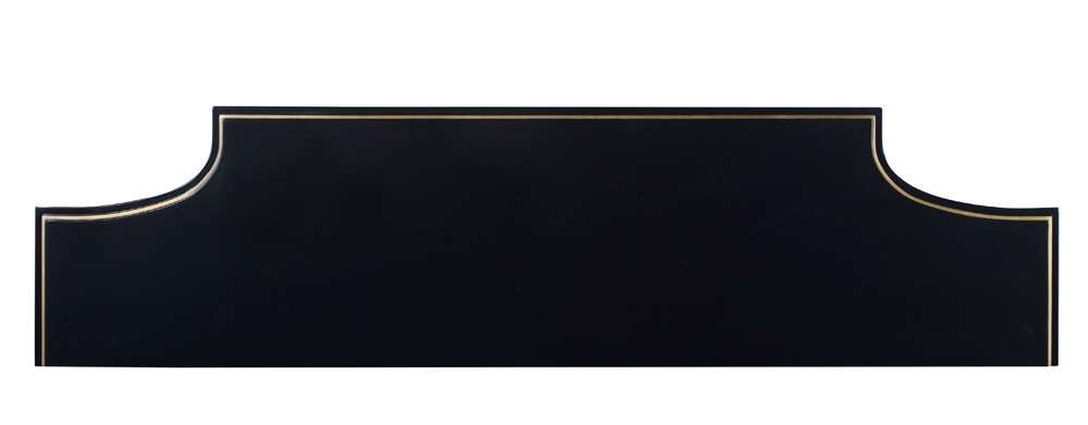 Century Furniture - Monarch Black, Gold, Brass Wendell Hall Cabinet - MN5876 veiw 5