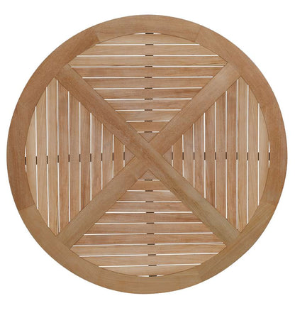 Century Furniture - West Bay - 54 Round Teak Dining Table - D43-94 veiw 2