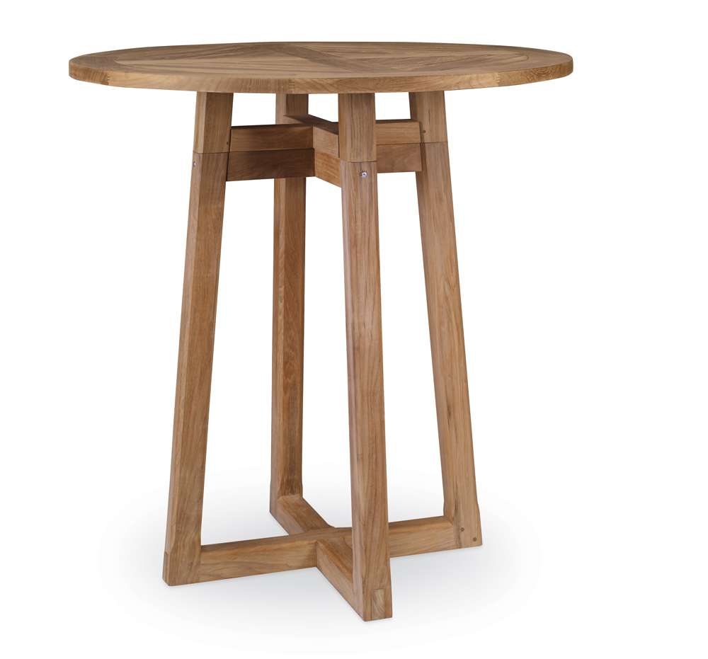 Century Furniture - West Bay - Teak Bar/Counter Height Table - D43-91 veiw 1