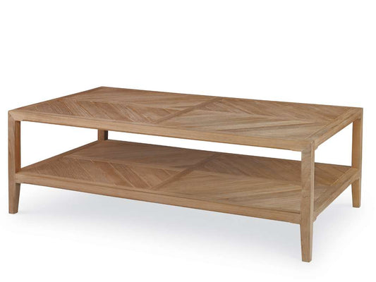 Century Furniture - West Bay - Teak Cocktail Table - D43-86 veiw 1