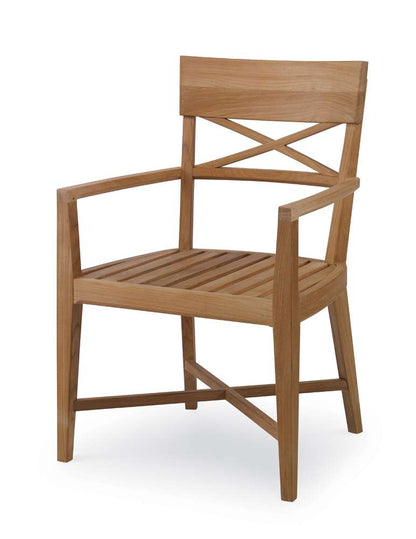 Century Furniture - West Bay - Teak Dining Arm Chair - D43-52 veiw 1