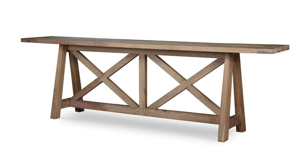Century Furniture - Grand Tour Furniture Natural Oak Wilkes Console Table - SF6172 veiw 1