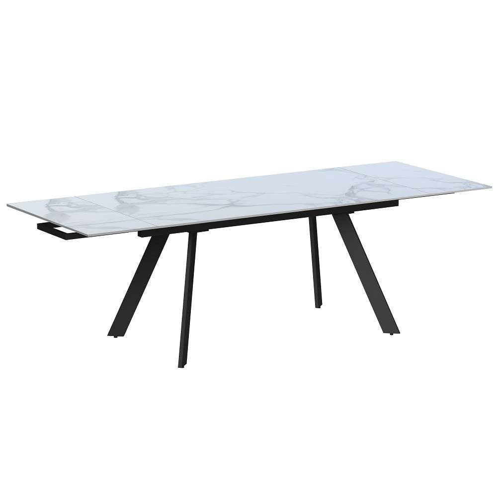 Chintaly - Alexandra - Extendable Dining Table w/ Steel Four-legged Base - ALEXANDRA-DT veiw 3