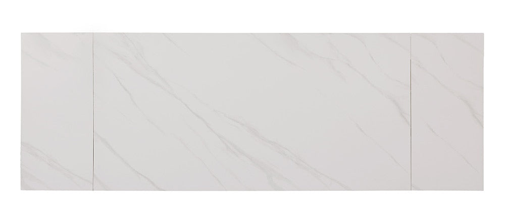 Chintaly - AMELIA - Extendable Marbleized Ceramic Top Table w/ Steel Base - AMELIA-DT veiw 6