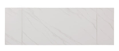 Chintaly - AMELIA - Extendable Marbleized Ceramic Top Table w/ Steel Base - AMELIA-DT veiw 6