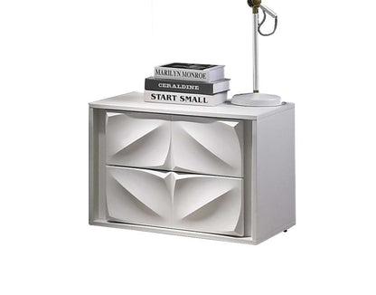 Chintaly - Amsterdam - Contemporary 2-Drawer Nightstand - AMSTERDAM-NS veiw 1