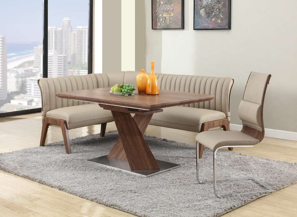 Chintaly - Bethany Modern Extendable Laminated Wood Dining Table - BETHANY-DT veiw 5