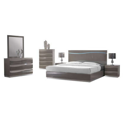 Chintaly - Delhi - Contemporary  King Size Bedroom Set - DELHI-KING-4PC veiw 1