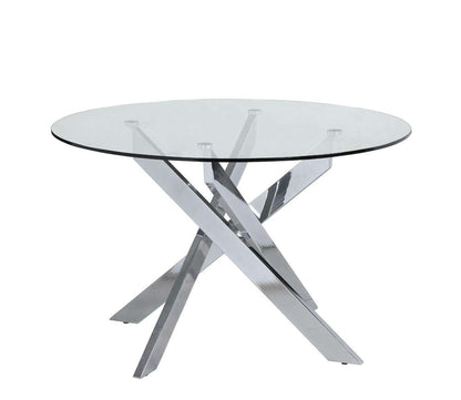 Chintaly - Dusty 5 Piece Dining Set - DUSTY-5PC-BLK veiw 3
