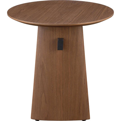 Chintaly - EDEN - 20in Modern All-Wood Lamp Table - EDEN-LT veiw 3