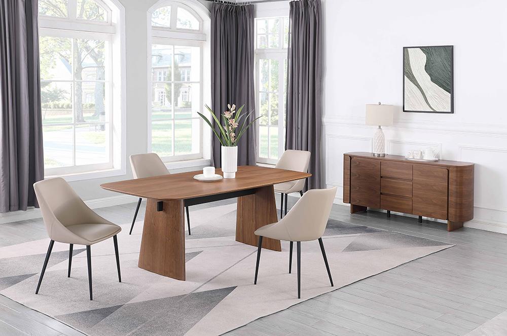 Chintaly - EDEN - Modern All-wood Dining Table - EDEN-DT veiw 7
