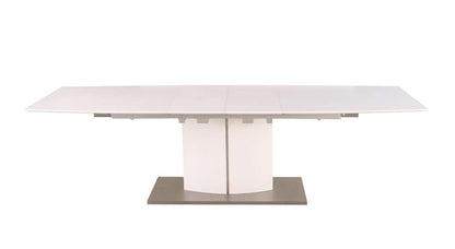 Chintaly - Elizabeth - Extendable Wooden Dining Table w/ Steel Base Plate - ELIZABETH-DT veiw 3