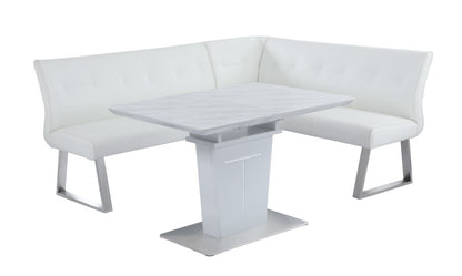 Chintaly - Gwen 2 Piece Dining Set (Table + Nook) - GWEN-2PC veiw 1