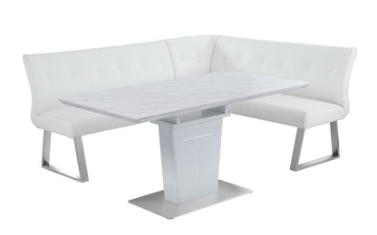 Chintaly - Gwen 2 Piece Dining Set (Table + Nook) - GWEN-2PC veiw 2