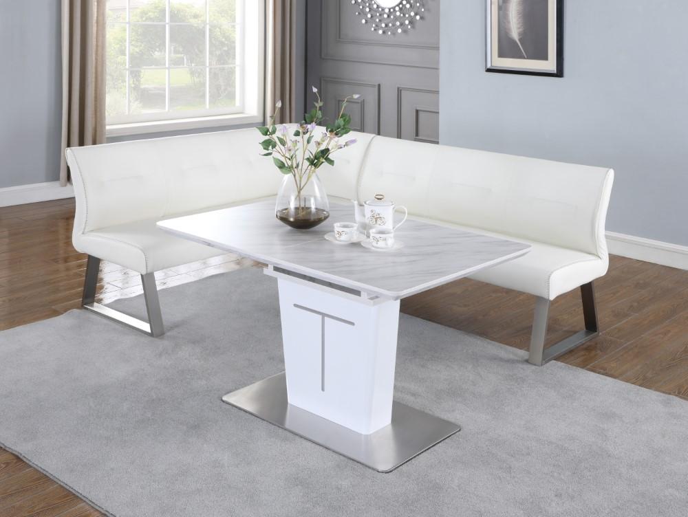 Chintaly - Gwen 2 Piece Dining Set (Table + Nook) - GWEN-2PC veiw 4