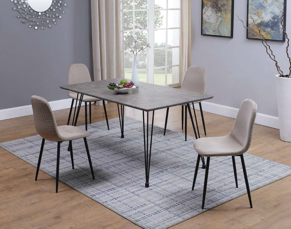 Chintaly - Heather Dining Table - HEATHER-DT veiw 6
