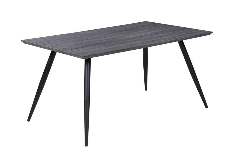 Chintaly - Henriet Contemporary Dining Table w/ Melamine Wooden Top - HENRIET-DT veiw 1