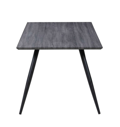 Chintaly - Henriet Contemporary Dining Table w/ Melamine Wooden Top - HENRIET-DT veiw 3