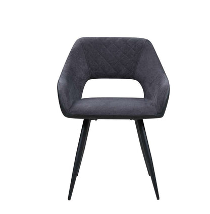 Chintaly - Henriet Contemporary Open-Back Side Chair (Set of 2) - HENRIET-SC-GRY veiw 4