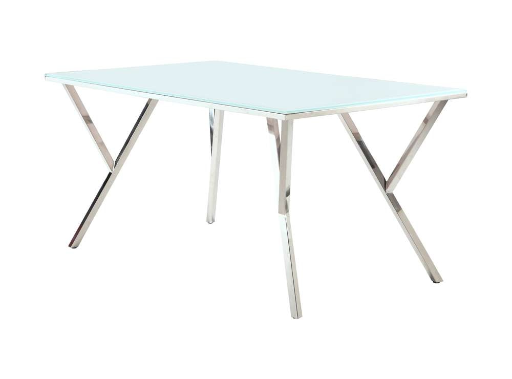 Chintaly - Jade Starphire Glass Dining Table - JADE-DT veiw 1