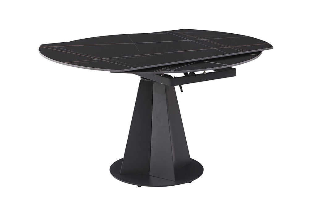 Chintaly - JOCELYN - Contemporary Motion Extendable Top w/ Steel Base - JOCELYN-DT veiw 3