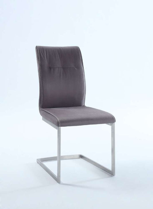 Chintaly - Kalinda Cantilever Side Chair (Set of 2) - KALINDA-SC-GRY veiw 1