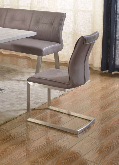 Chintaly - Kalinda Cantilever Side Chair (Set of 2) - KALINDA-SC-GRY veiw 5