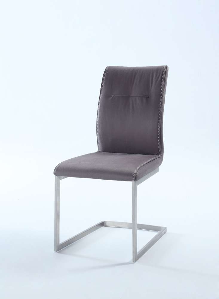 Chintaly - Kalinda Cantilever Side Chair (Set of 2) - KALINDA-SC-GRY veiw 7