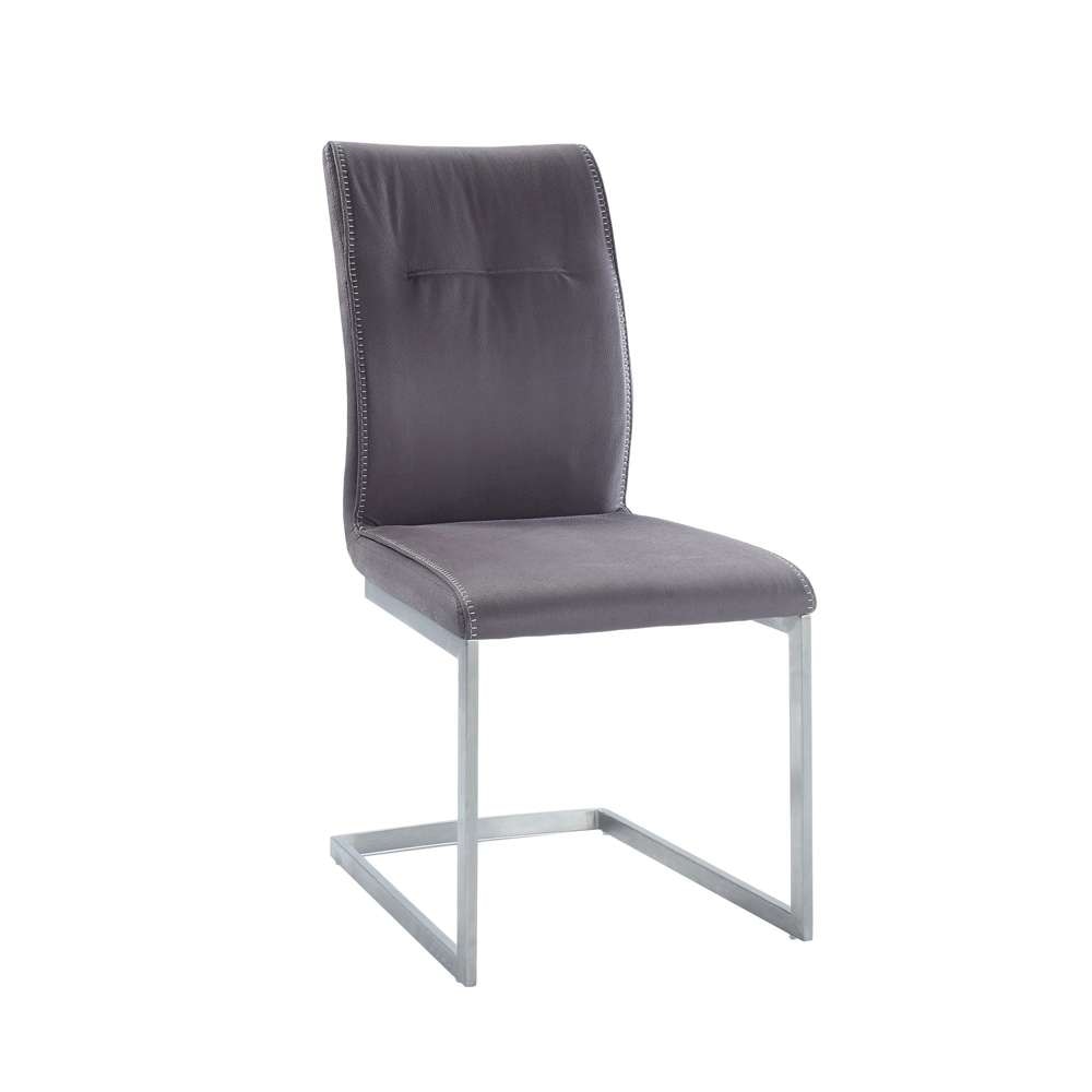 Chintaly - Kalinda Cantilever Side Chair (Set of 2) - KALINDA-SC-GRY veiw 8