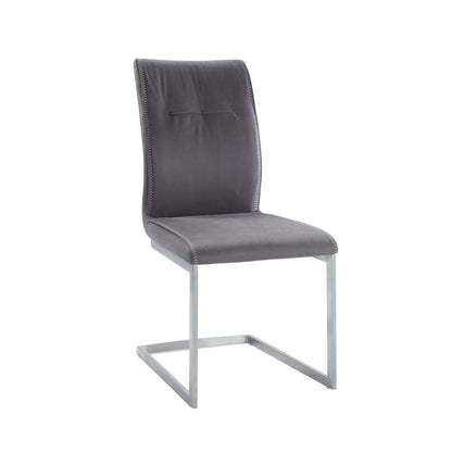 Chintaly - Kalinda Cantilever Side Chair (Set of 2) - KALINDA-SC-GRY veiw 8