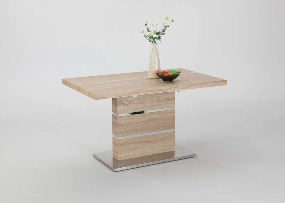 CHINTALY - Labrenda 32inx 51in Veneered Wooden Top with Self-storing Extension - LABRENDA-DT veiw 2