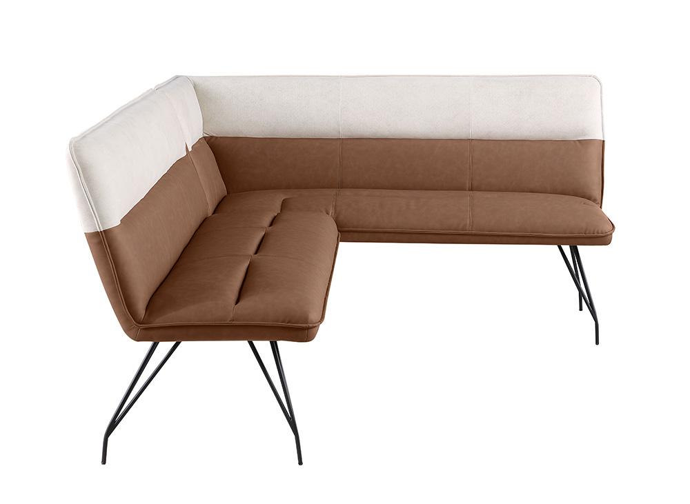 Chintaly - LILLIAN - 2-Tone Nook w/ Steel Legs - LILLIAN-NOOK-2TONE veiw 3