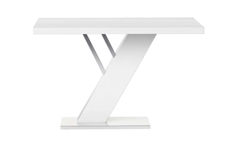 Chintaly - Linden Modern Design White Dining Table - LINDEN-DT veiw 2