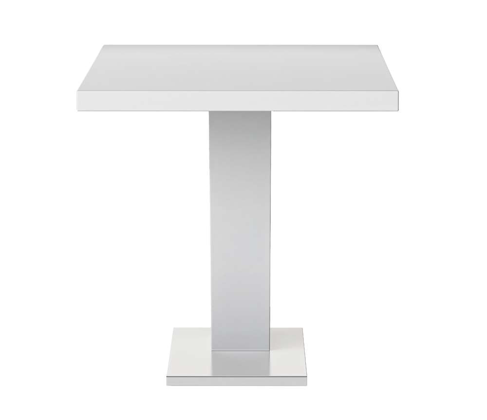 Chintaly - Linden Modern Design White Dining Table - LINDEN-DT veiw 5